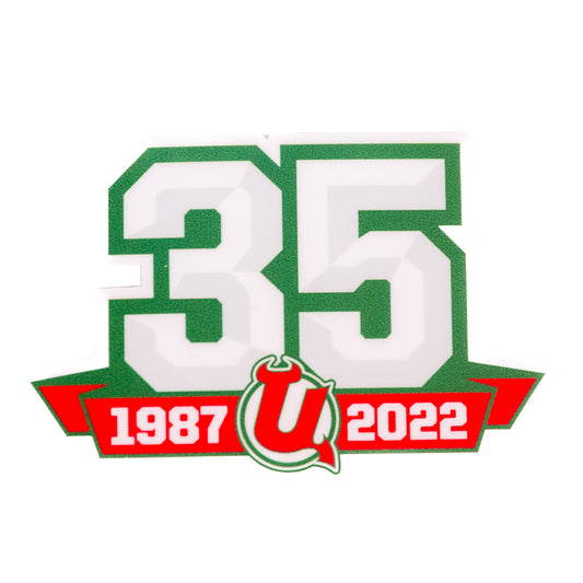 Utica Devils 35 Year Anniversary Sticker