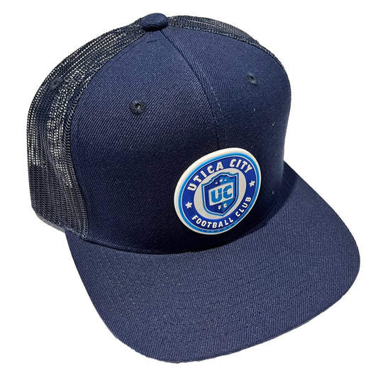 UCFC Blue Trucker Hat w/ Full Color Round Patch